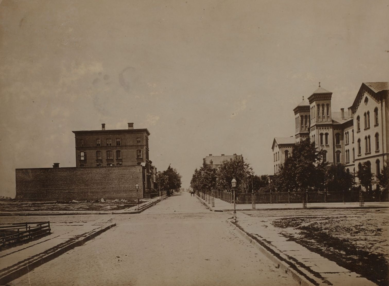 54Th Street And 5Th Avenue, Manhattan, 1860S.