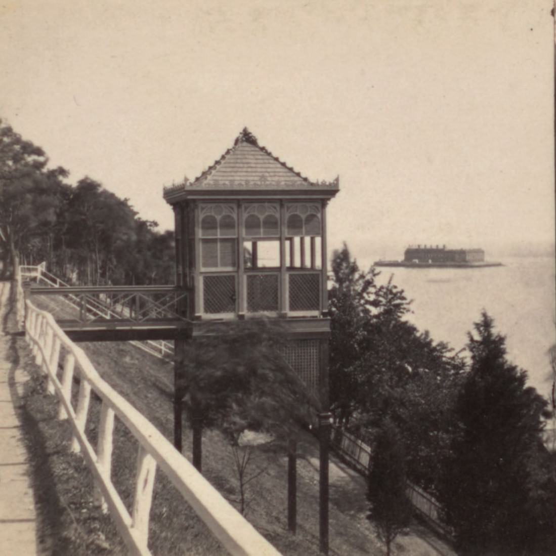 Fort Lafayette, New York Harbor, 1860S.