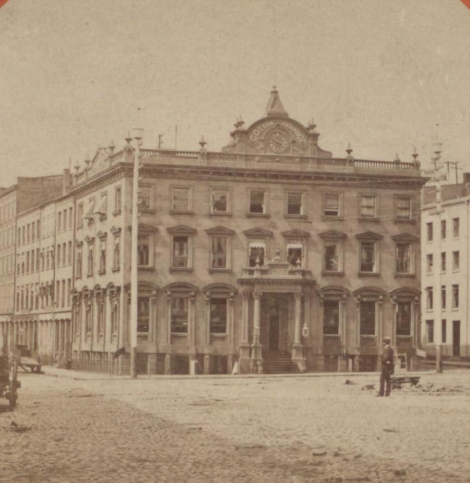 Cotton Exchange, 1860S.