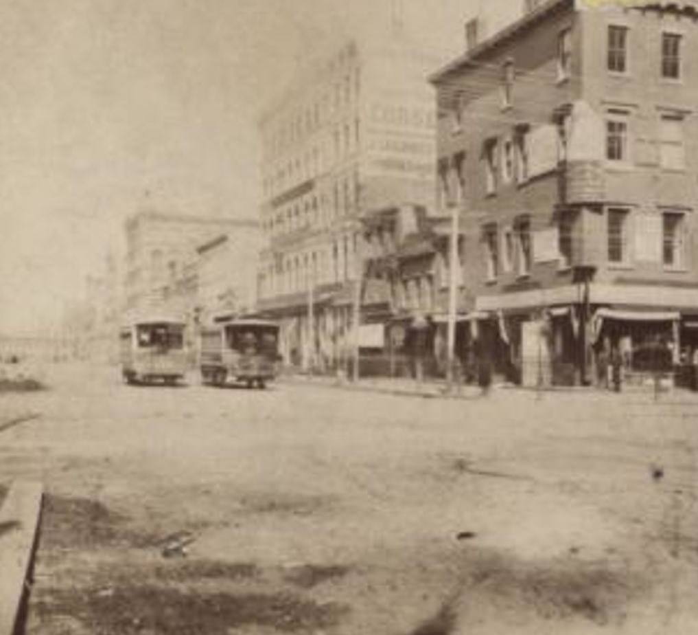 Canal Street, West From Broadway, New York City, 1860.
