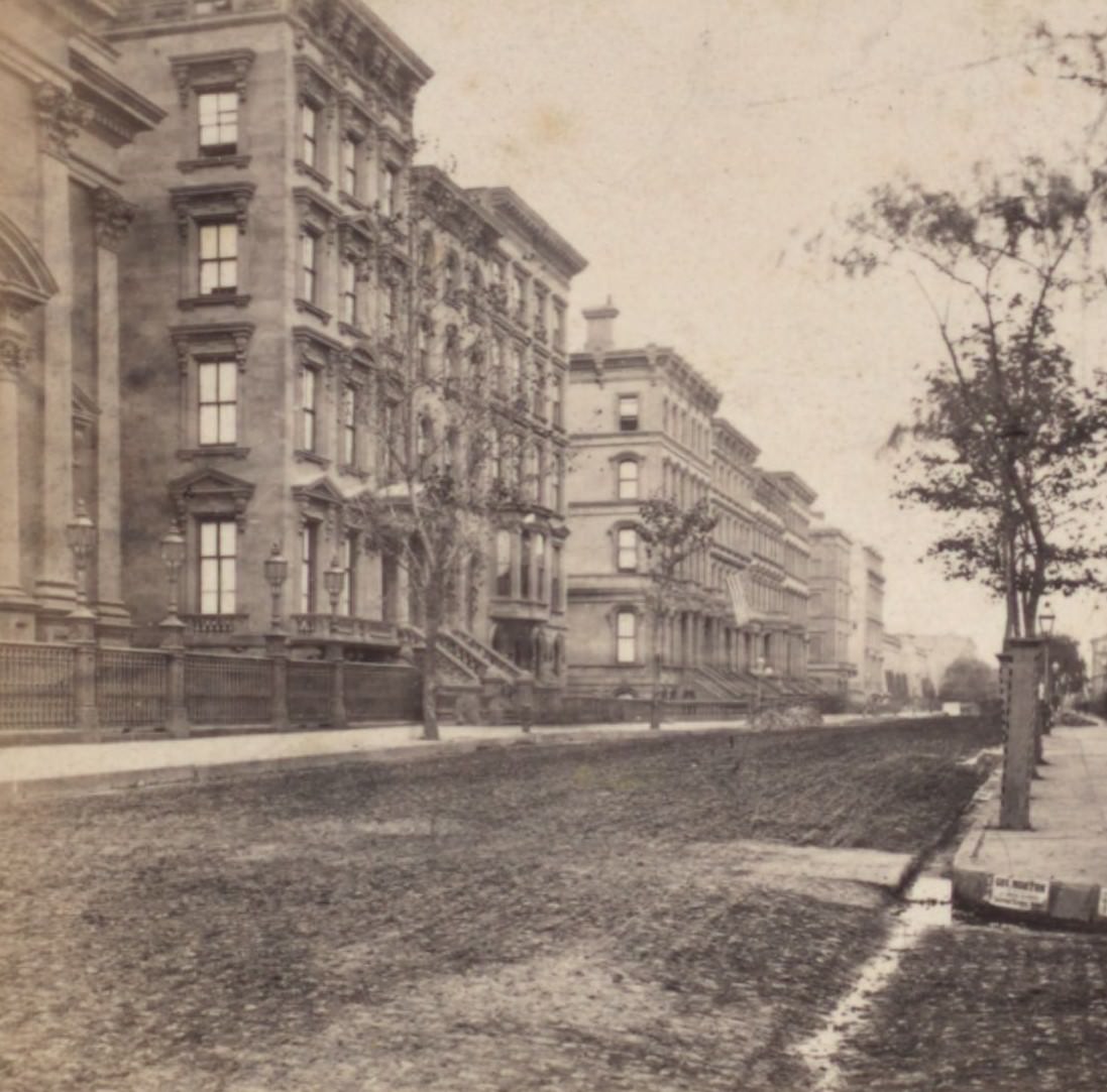 Fifth Avenue And 34Th Street, 1860S.