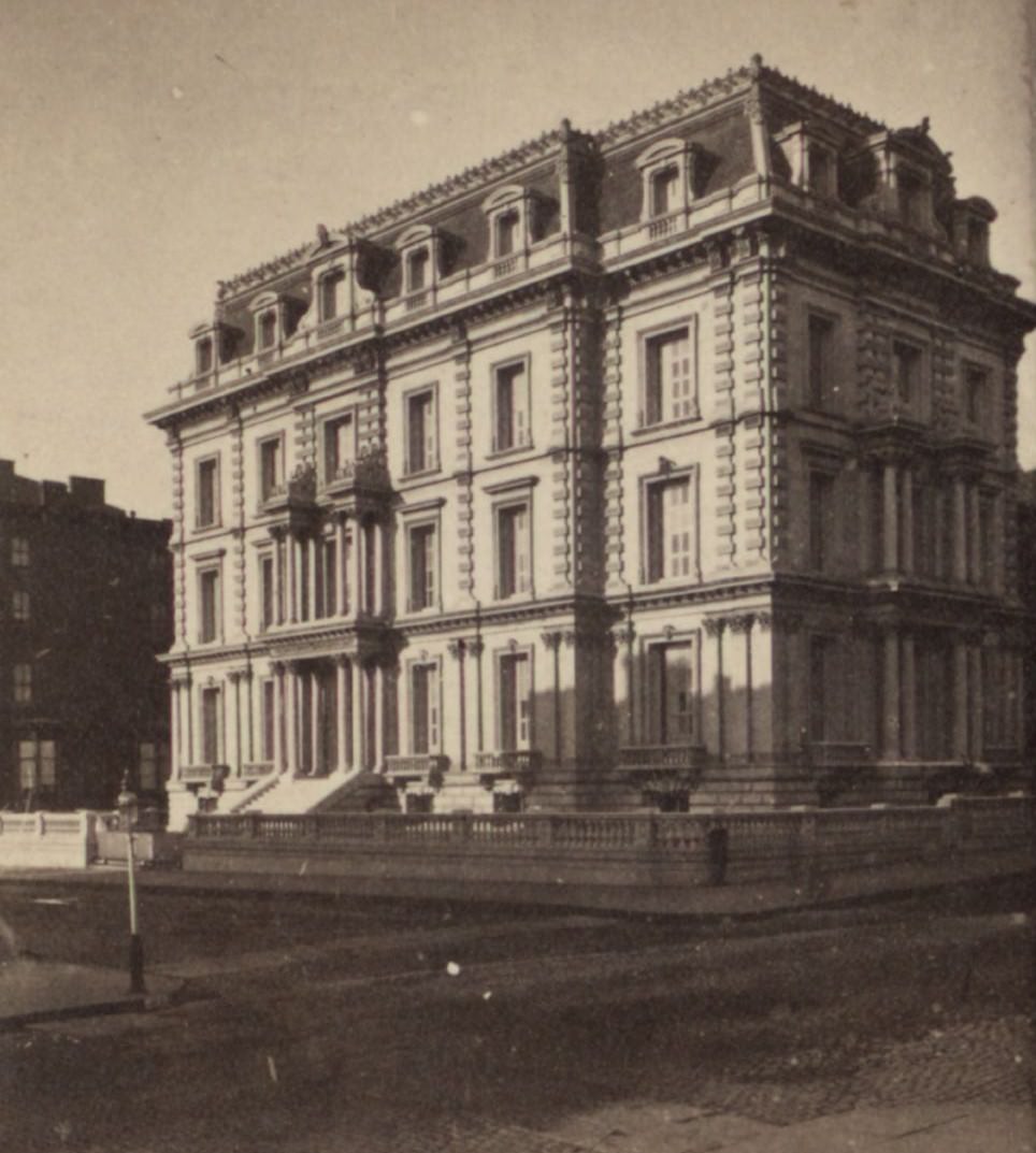 A.t. Stewart'S Private Residence, 1865.