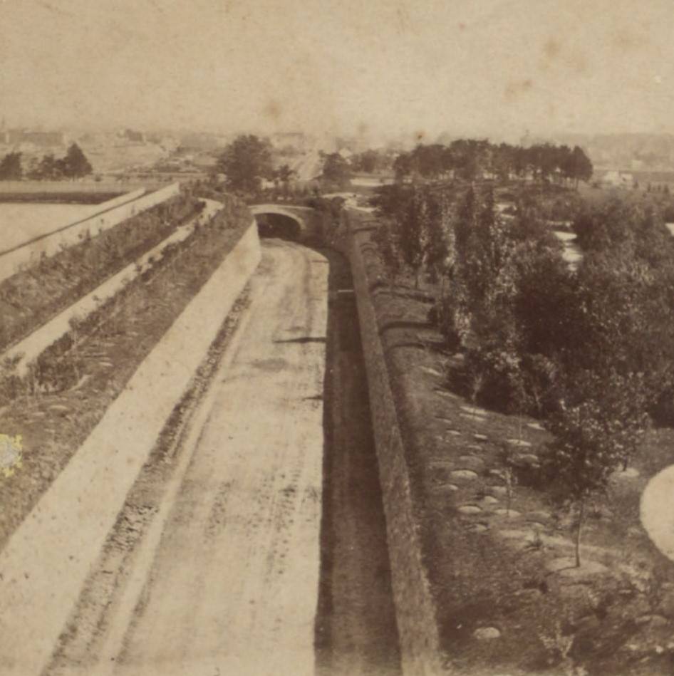 Traverse Road East, Central Park, 1860S.