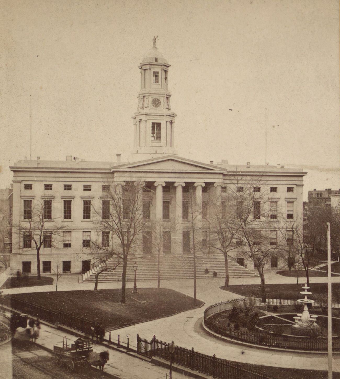 Brooklyn City Hall, Brooklyn, 1860S