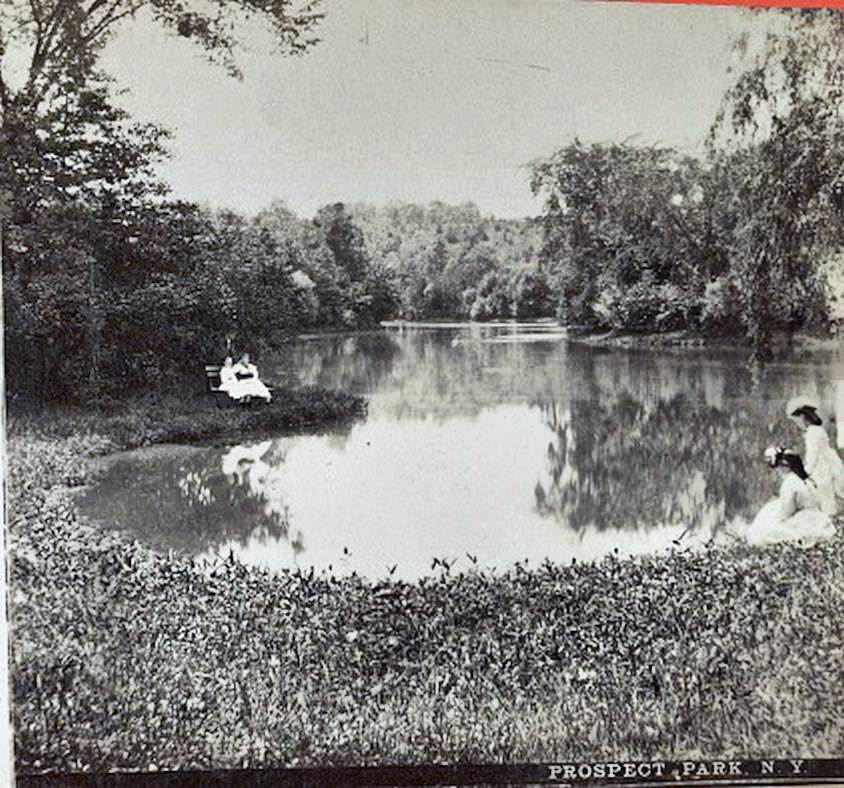 Prospect Park Landscape, Brooklyn, 1860S