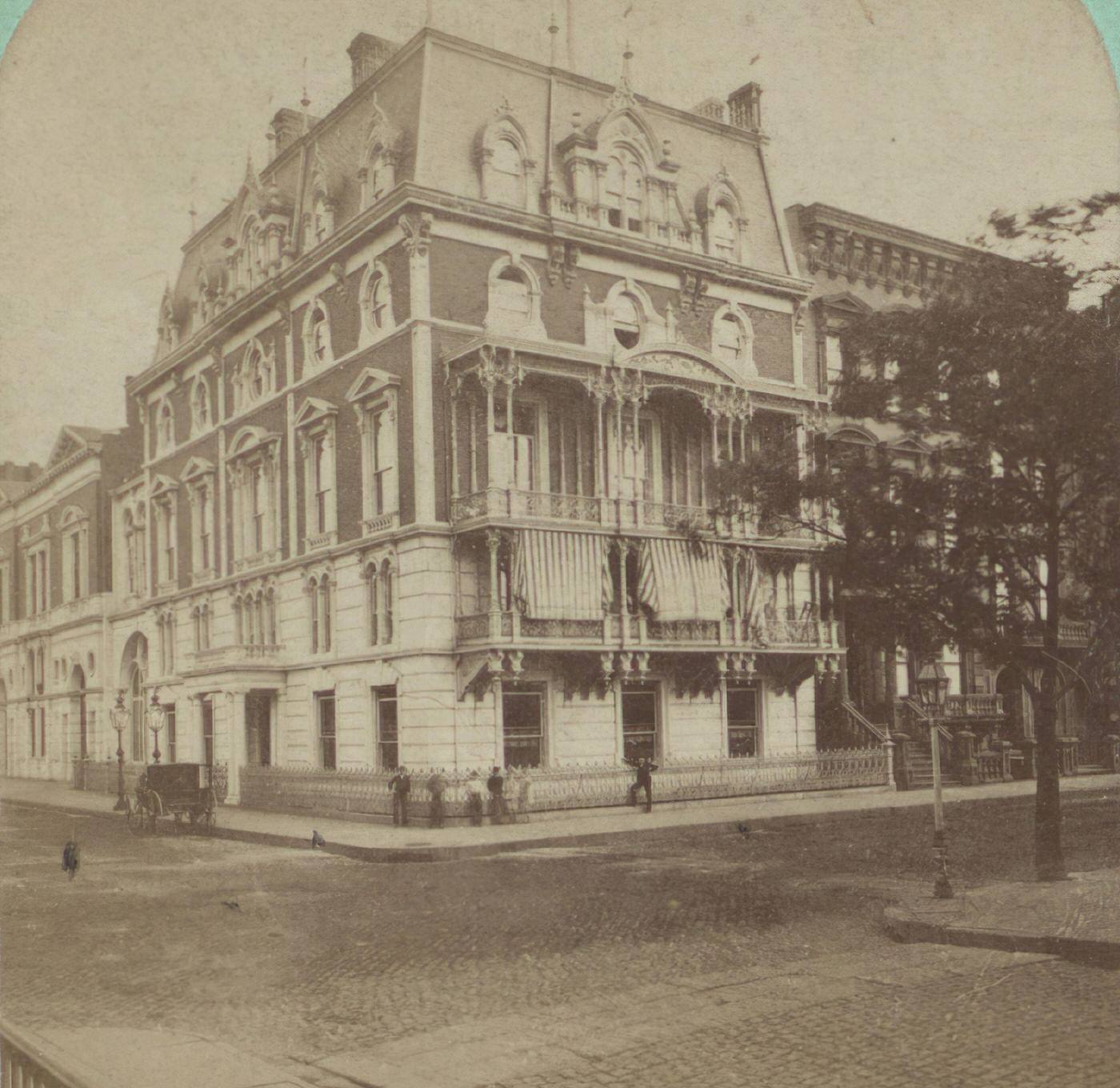 Union League Club Building, Madison Avenue, New York, Manhattan, 1869