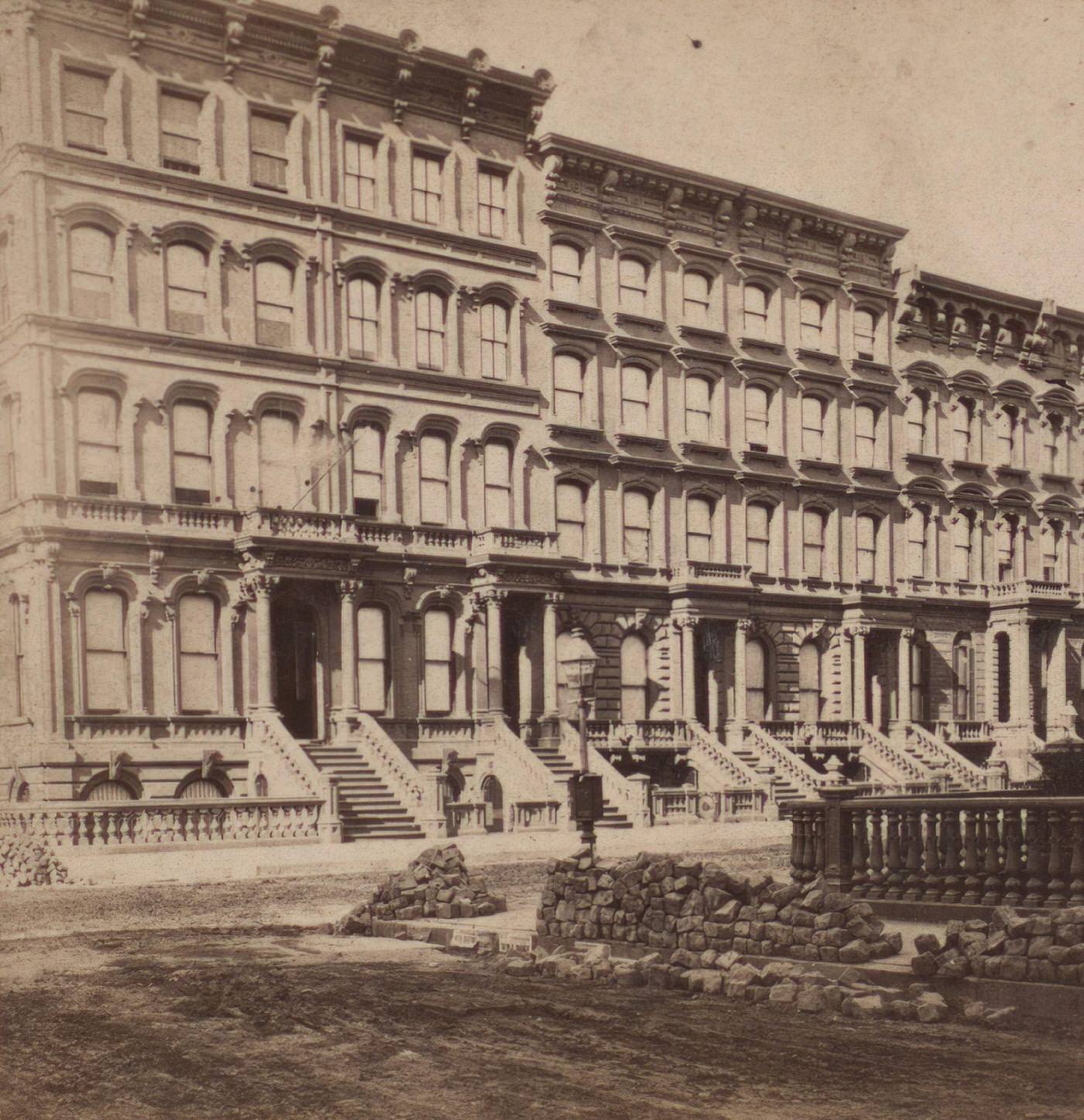 Fifth Avenue And 38Th Street, Manhattan, New York, 1860