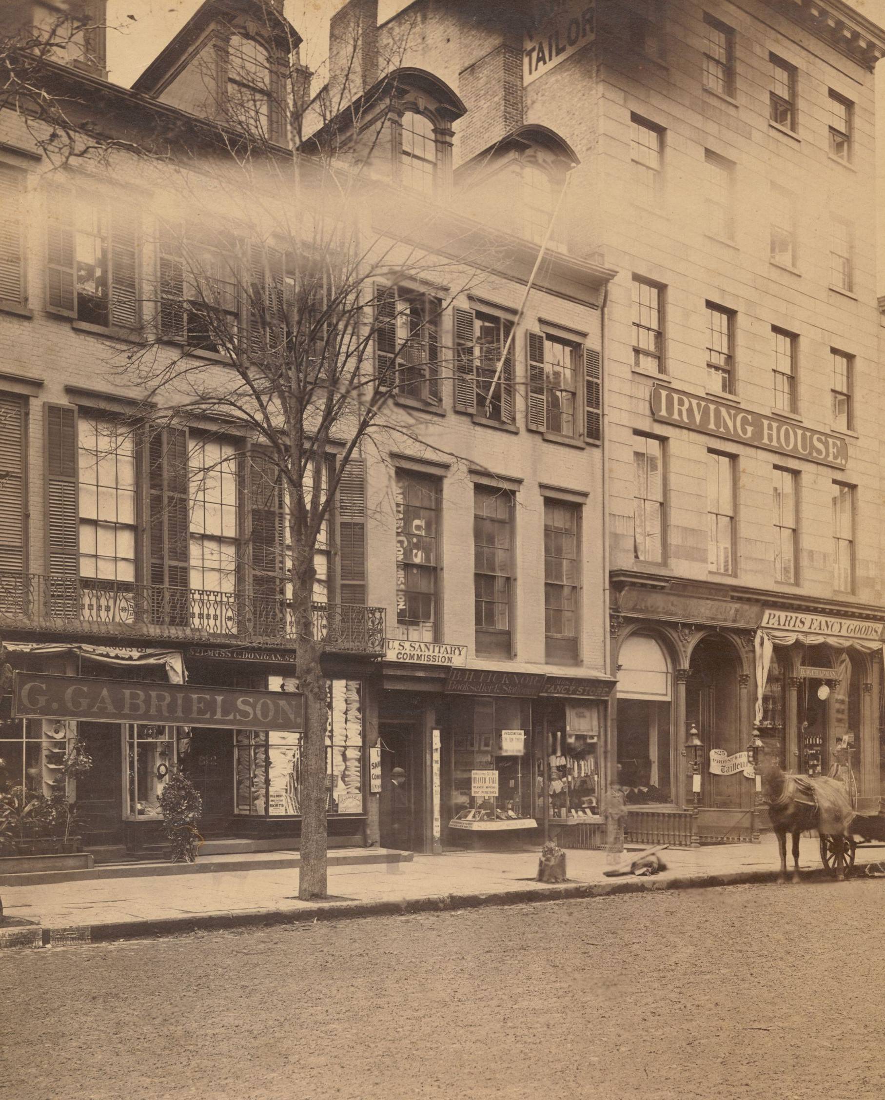U.s. Sanitary Commission, New York Agency, 823 Broadway, 1870S