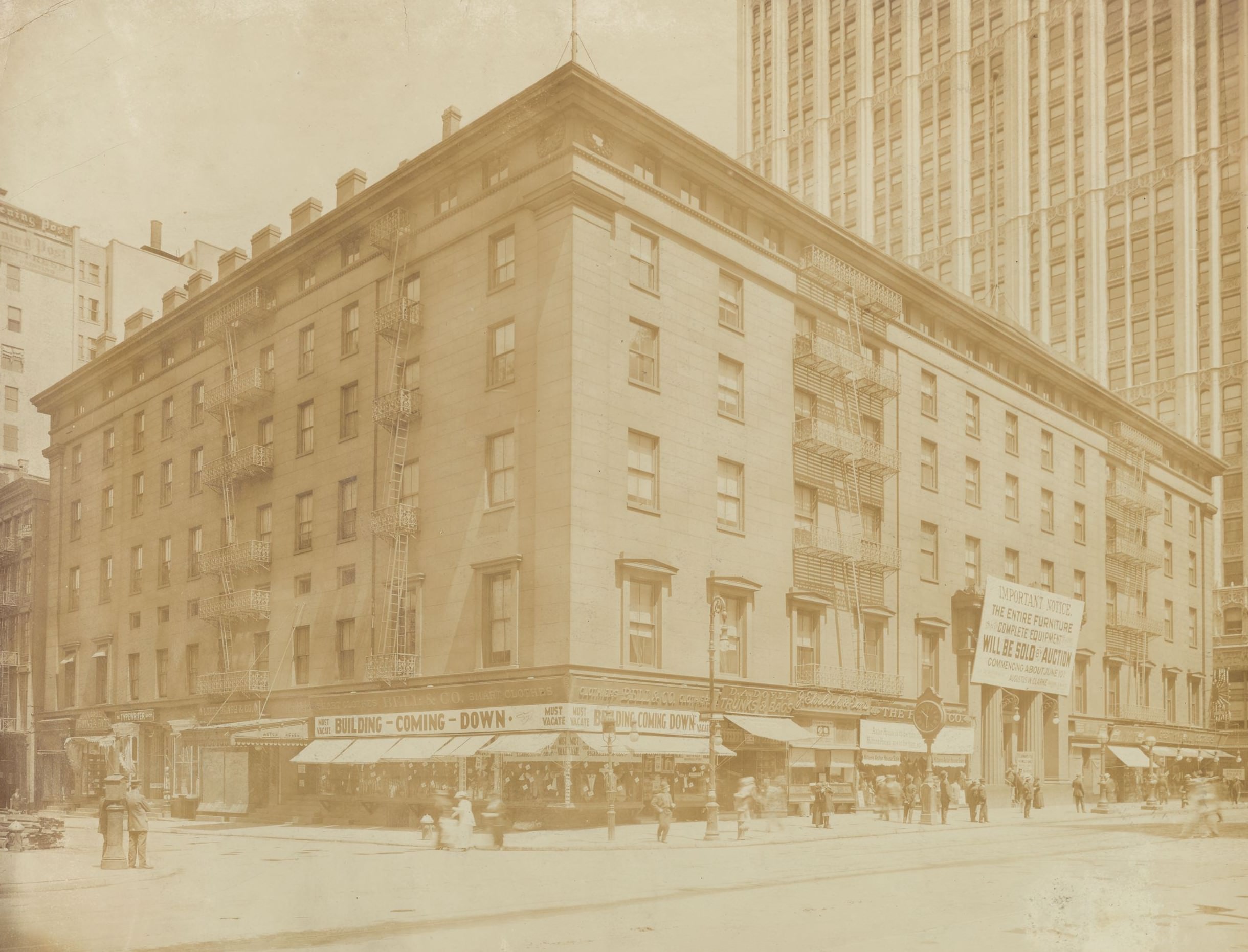 New York Herald Building, 1870S