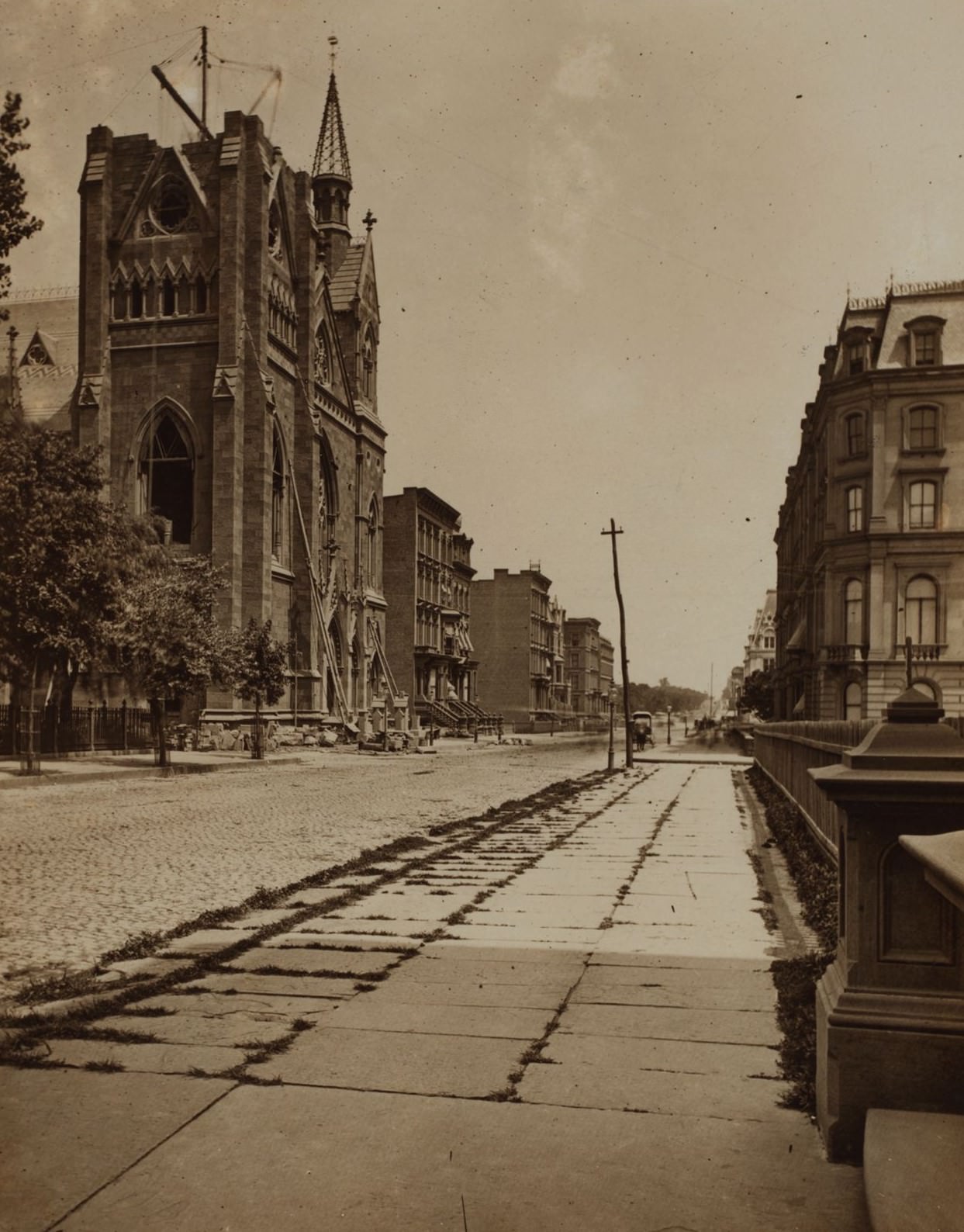 5Th Avenue And 56Th Street, Manhattan, 1870S