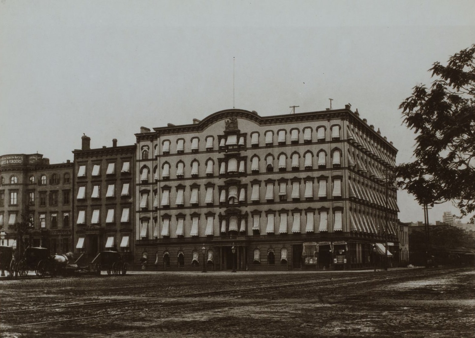 4Th Avenue And 17Th Street, Manhattan, 1870S