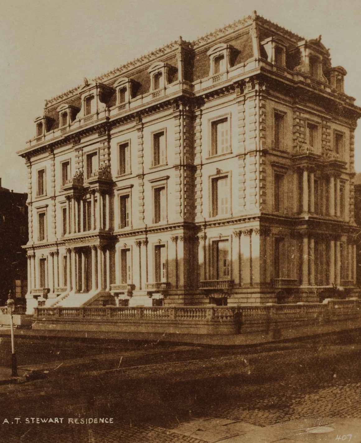 5Th Avenue And 34Th Street, Manhattan, 1870S