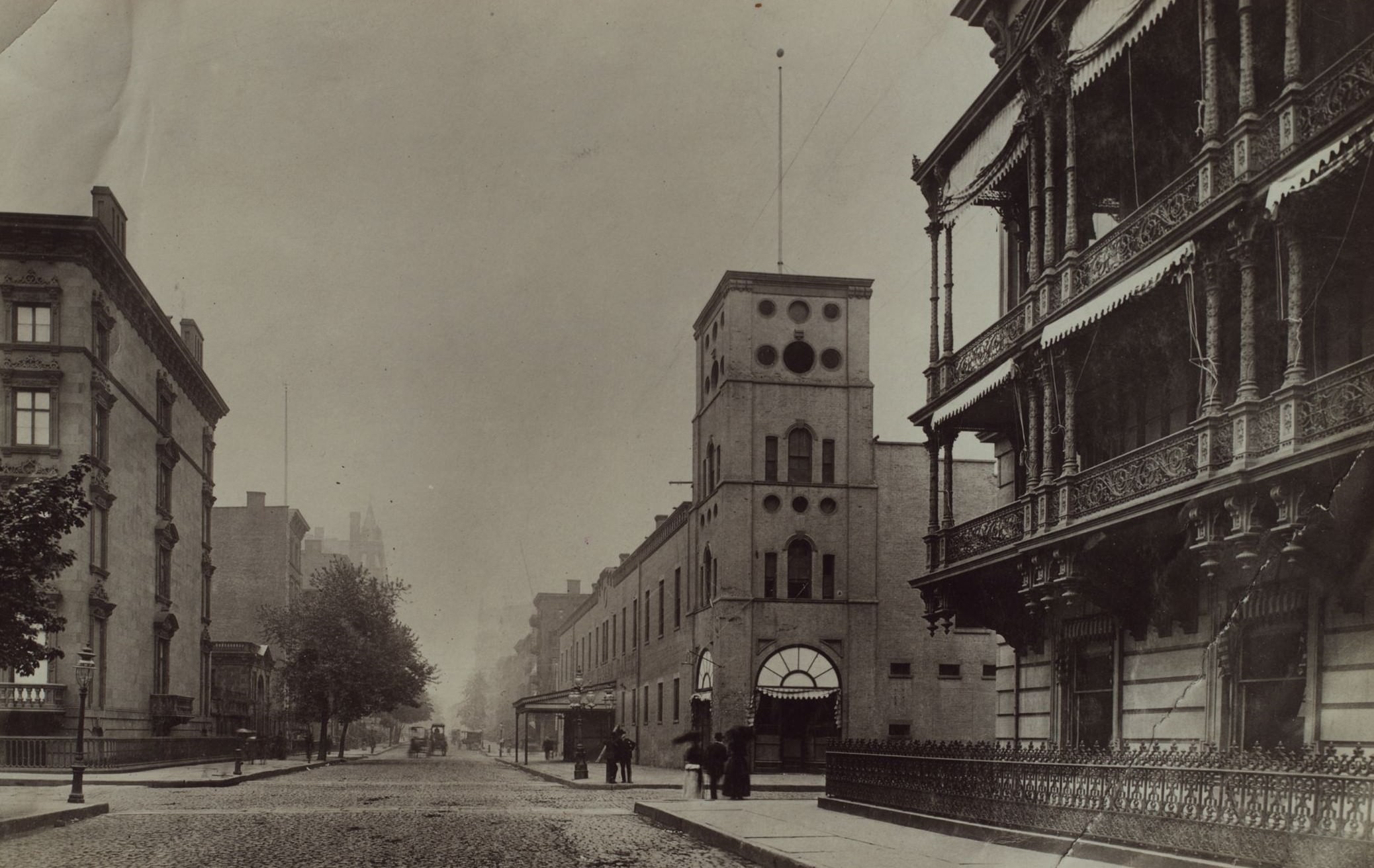 Madison Avenue And 26Th Street (East), Manhattan, 1870S