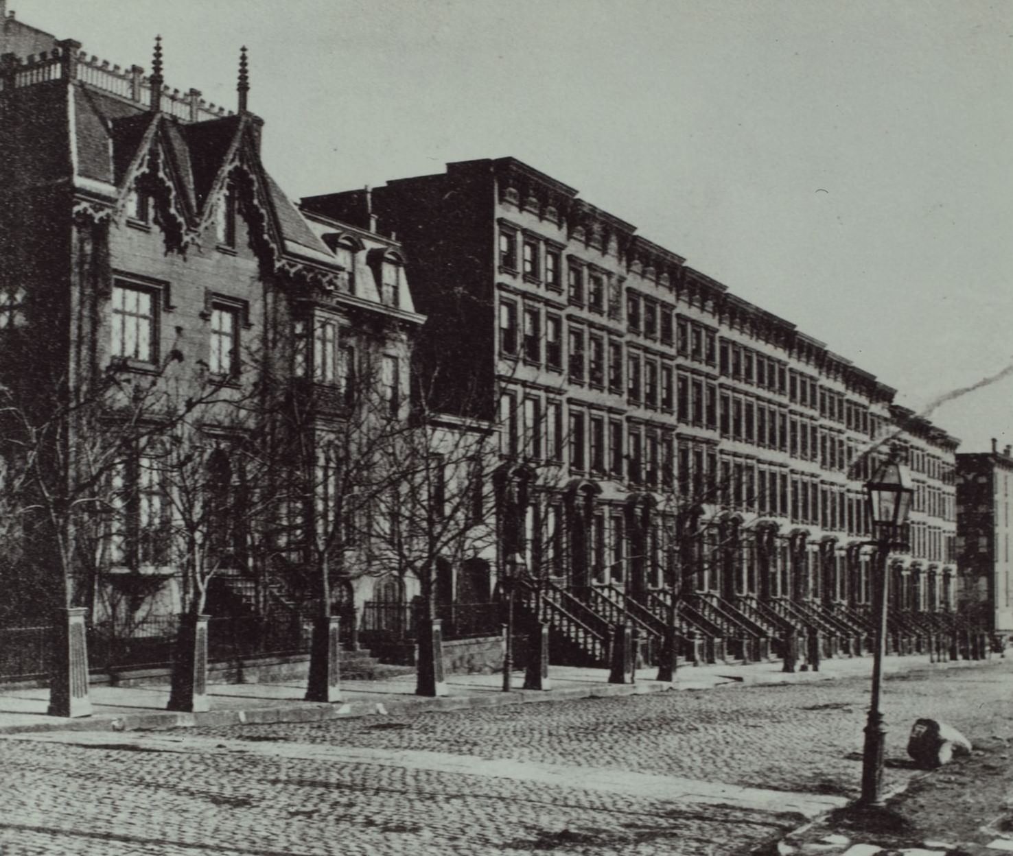 Park Avenue And 41St Street, Manhattan, 1870S