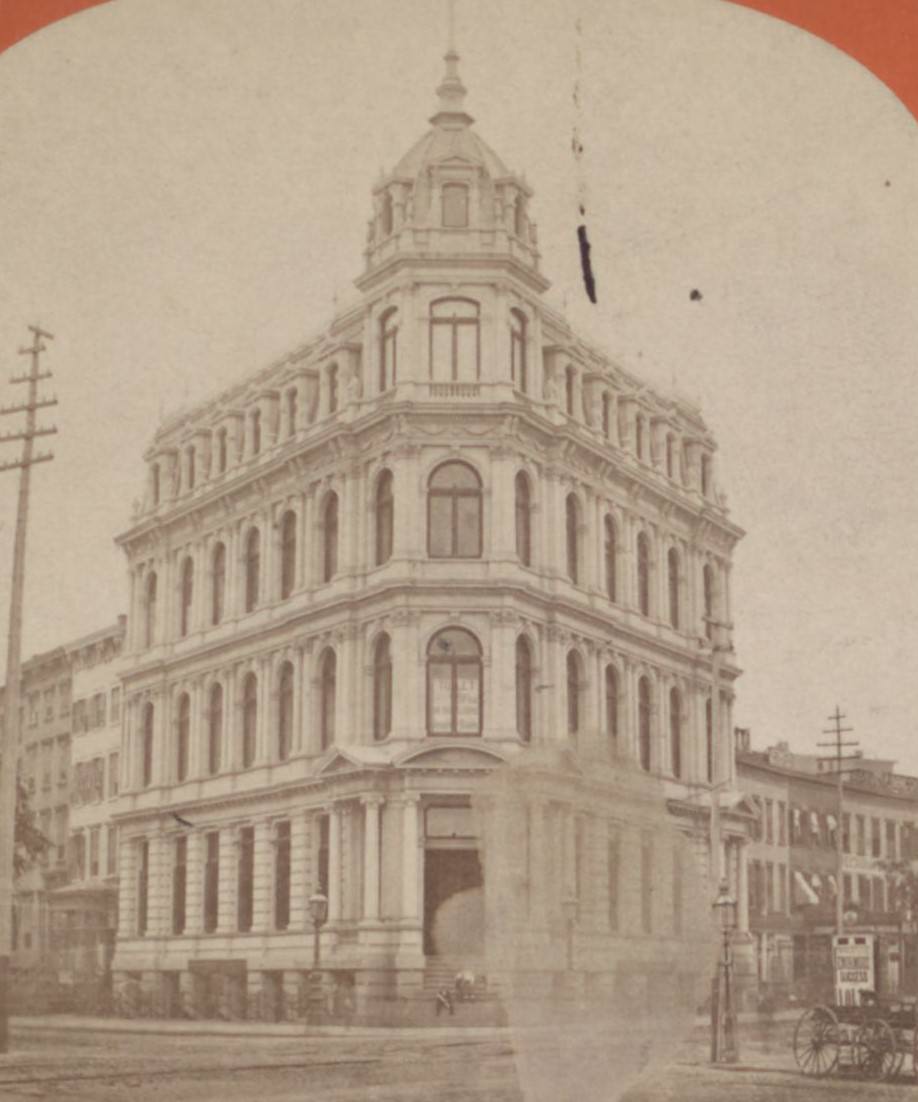 German Savings Bank, 14Th St, 1870S