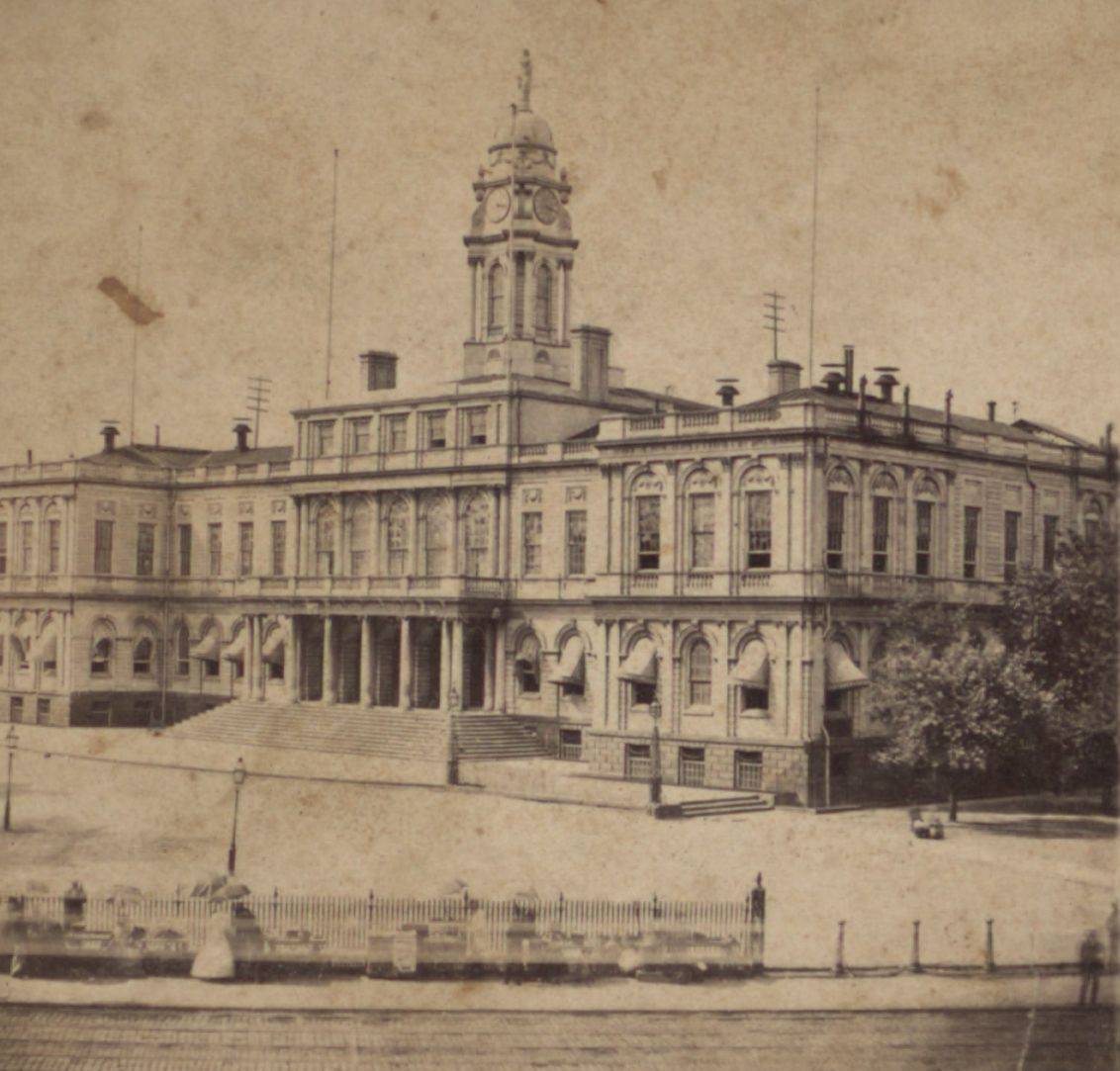 City Hall, New York City, 1870S