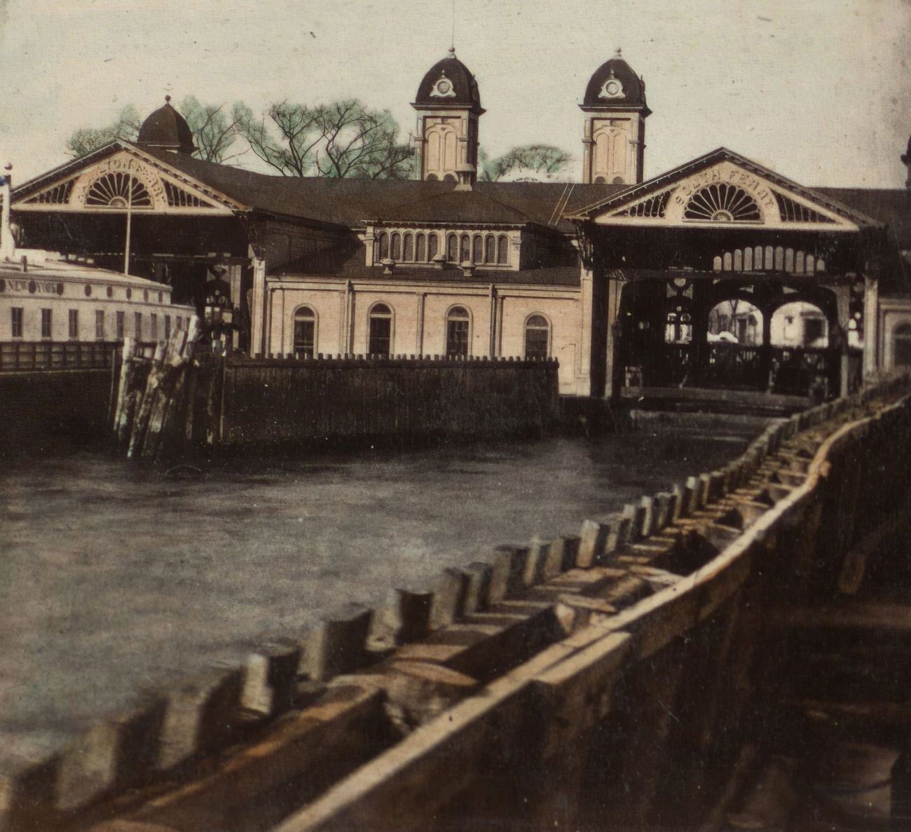 South Ferry In Brooklyn Heights, Brooklyn, 1871