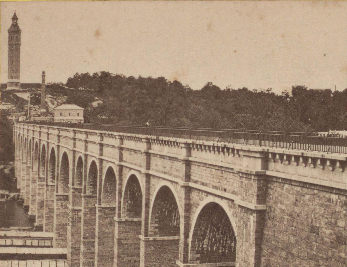 High Bridge, Harlem, New York City, 1870