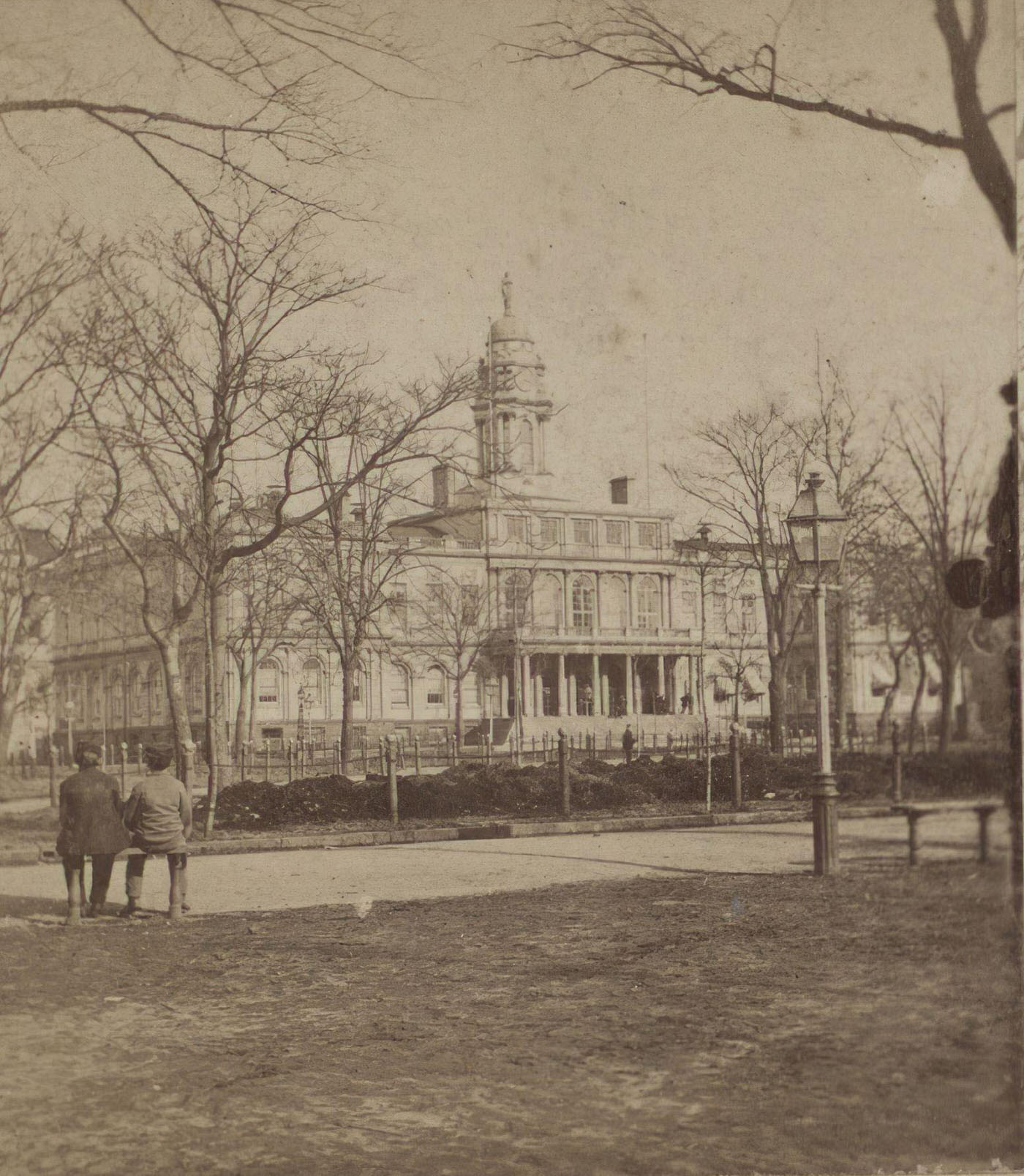 City Hall, Manhattan, New York City, 1870S