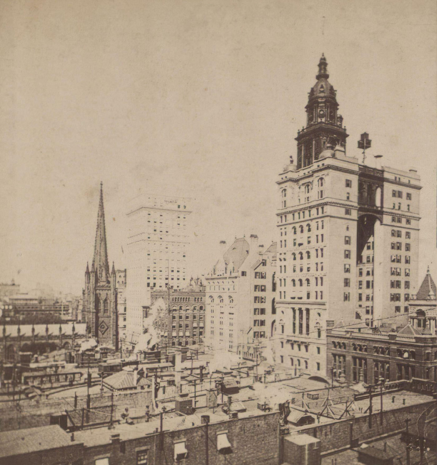 Manhattan Life Building, Manhattan, New York City, 1870S