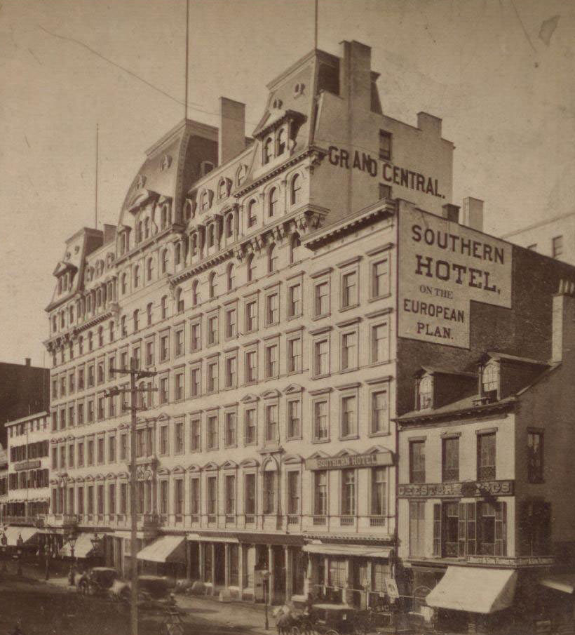 Grand Central Hotel, Manhattan, New York City, 1870S