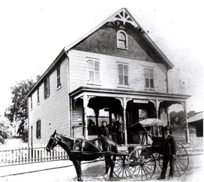 Rossville Post Office, 2574 Arthur Kill Road, Closed In 1919, 1880.