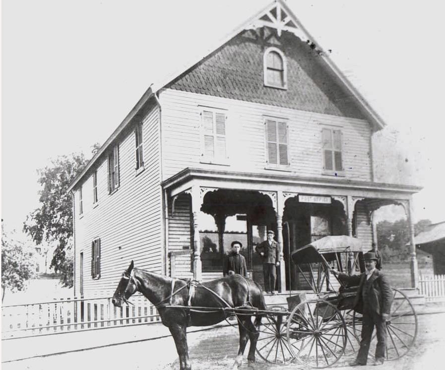 The Rossville Post Office, Located At 2574 Arthur Kill Road, Closed January 31, 1919, Circa 1880.