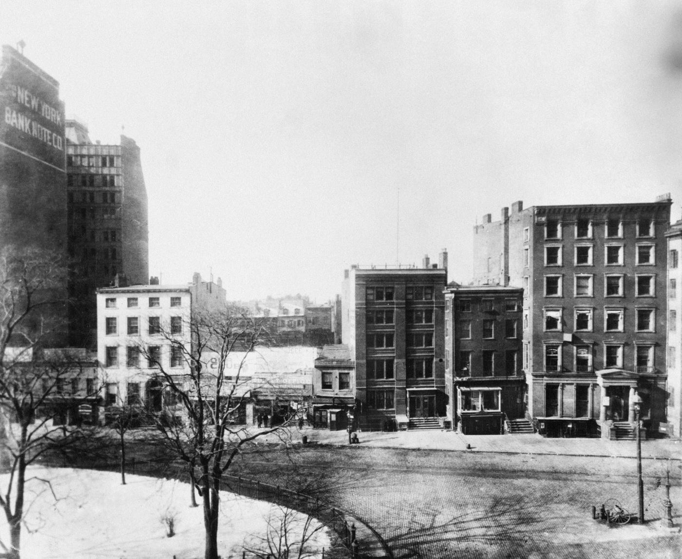 Broadway In 1880