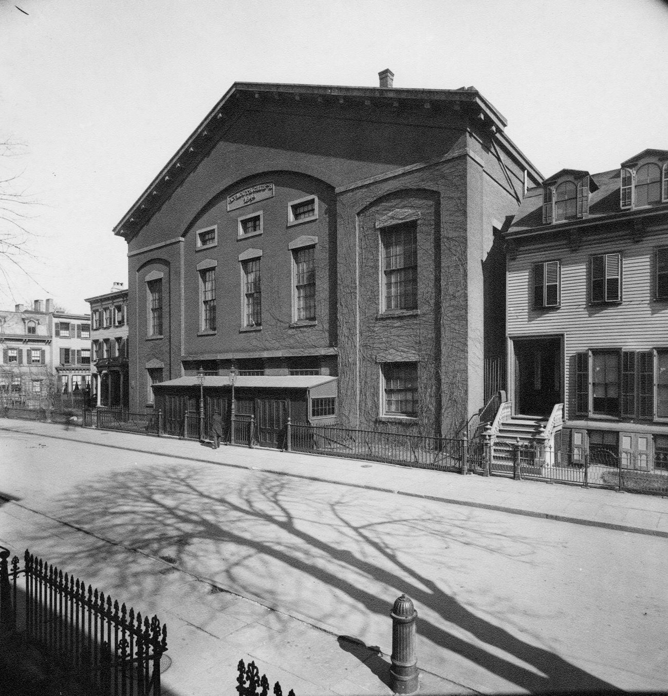 St Paul'S Catholic Church On Court Street, Brooklyn, 1896