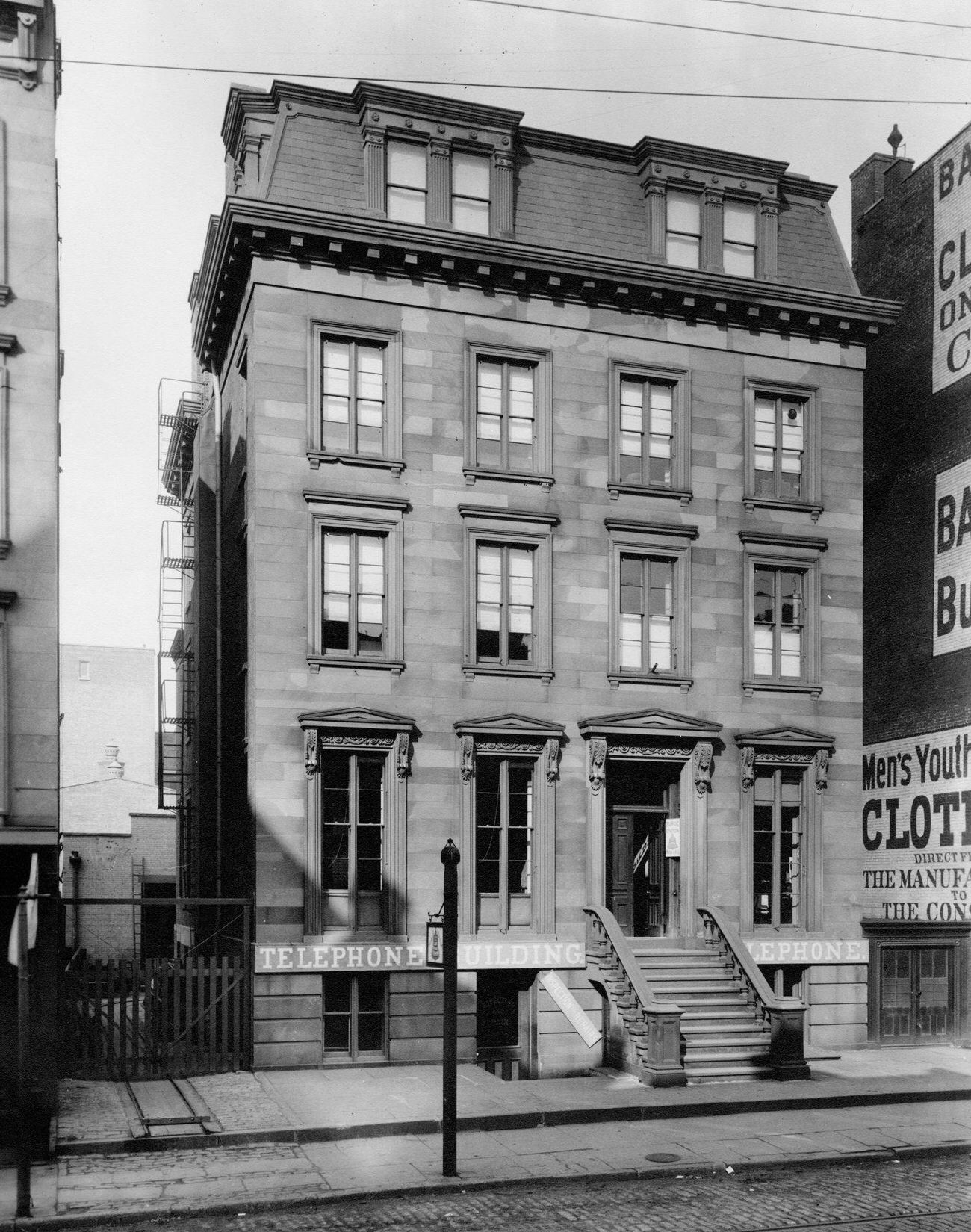Telephone Building On Smith Street, Brooklyn, 1895