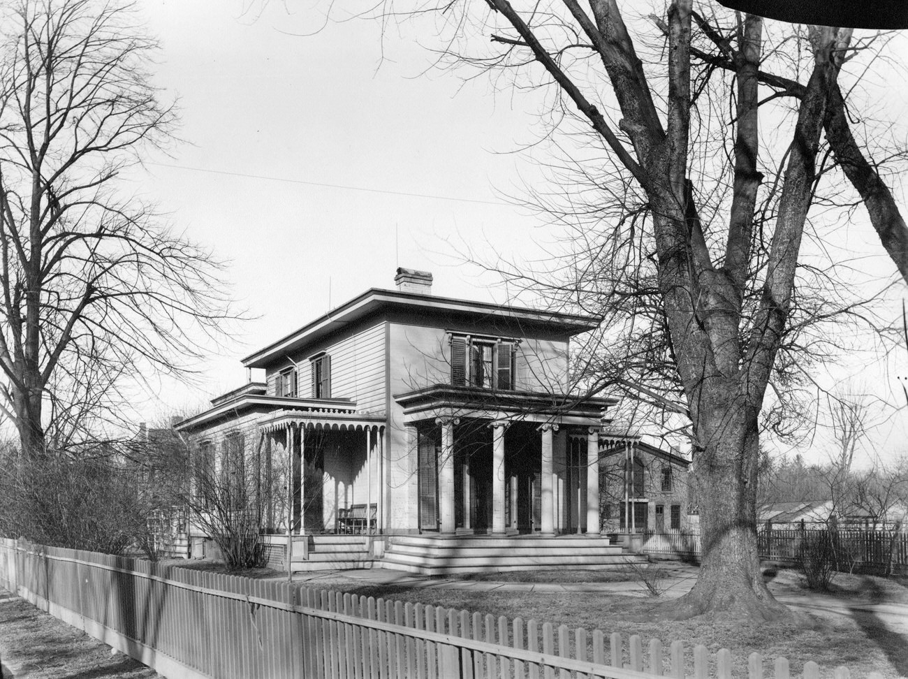 Unidentified Greek Revival House In Flatbush, Brooklyn, 1895