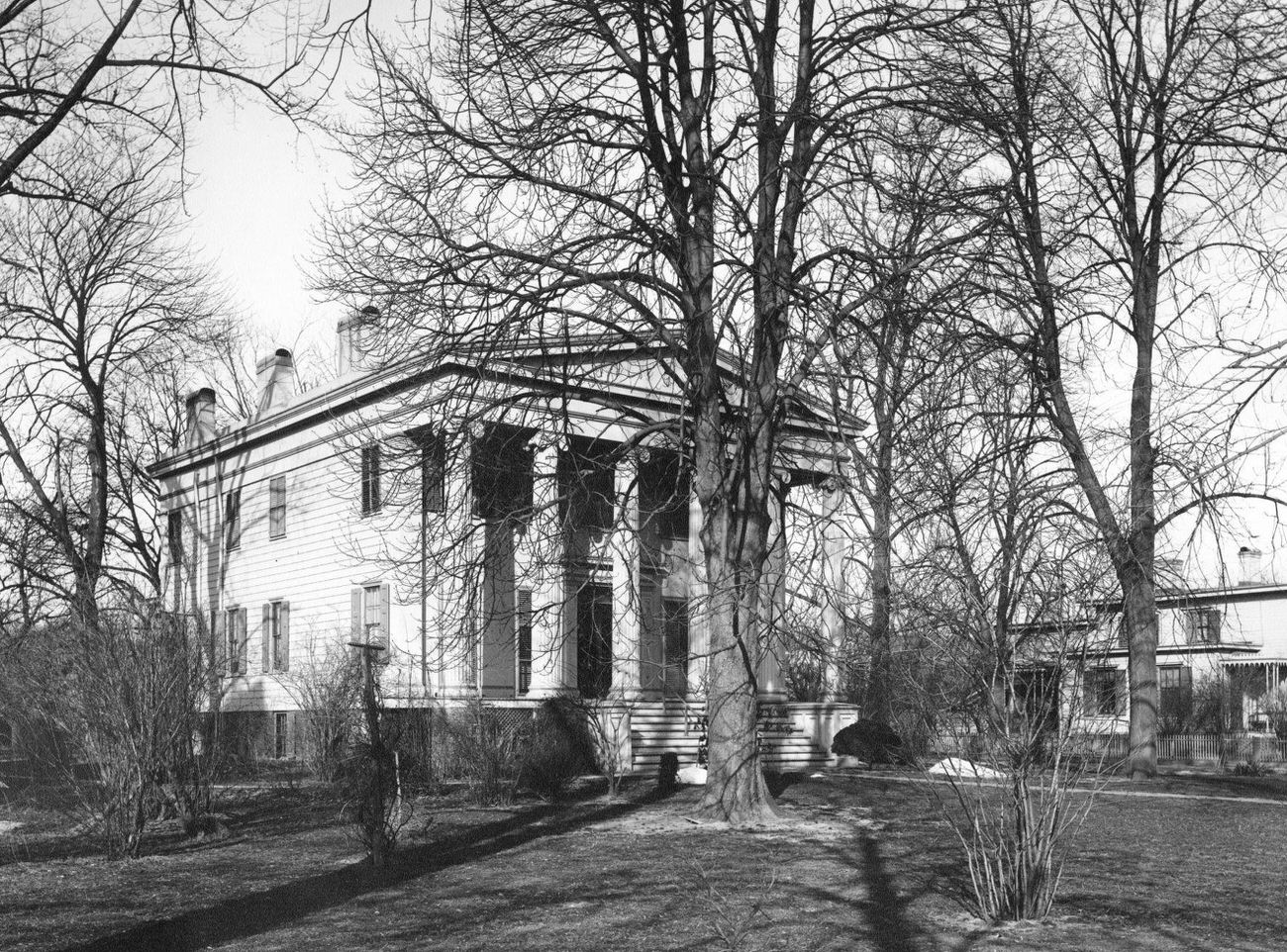 Unidentified Greek Revival Mansion In Flatbush, Brooklyn, 1895