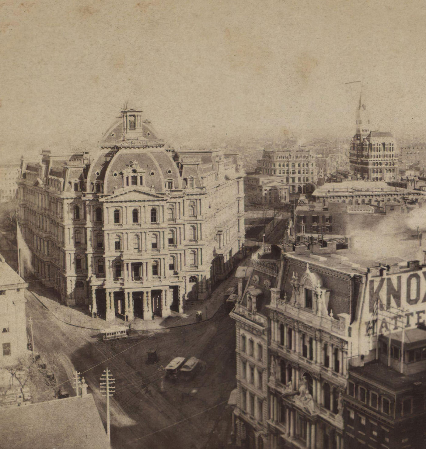 Post Office, Staats Zeitung And Tribune Buildings, Manhattan, 1890S