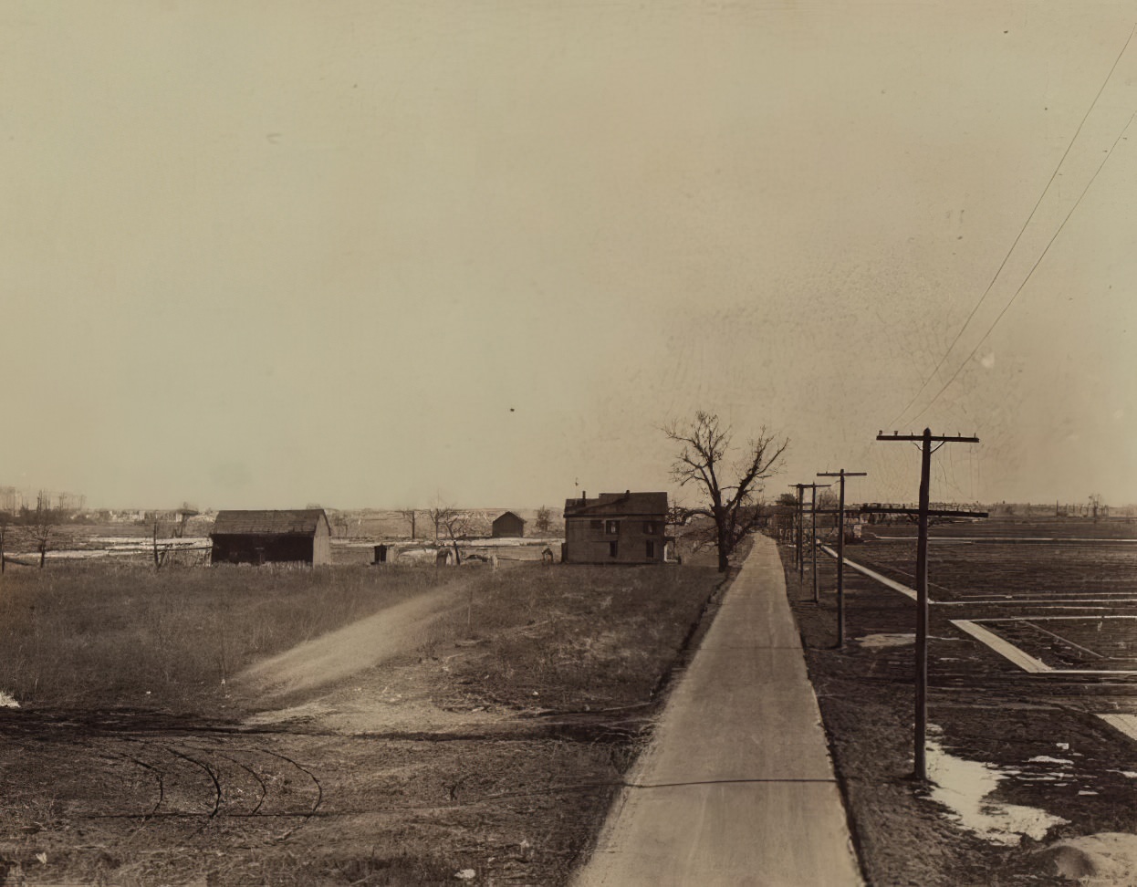 Little Neck Parkway And Motor Parkway, Queens, 1890S.