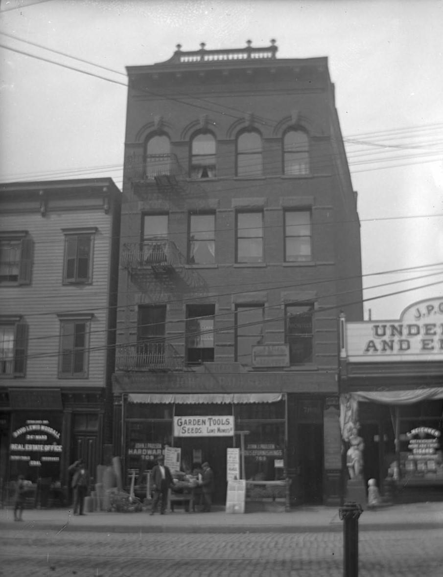 John J. Paulson House Furnishings And Hardware Store In The Bronx, 1890S