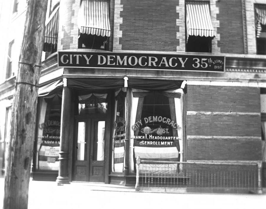 Branch 1, 35Th Assembly District City Democracy In The Bronx, 1890S