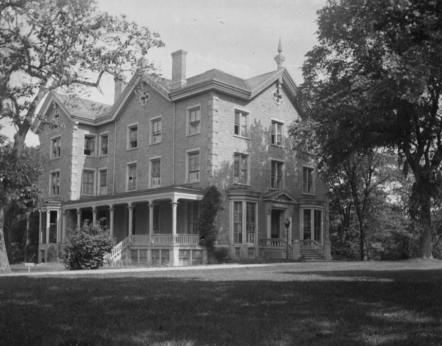 The Lorillard Mansion In Bronx Park, Bronx, 1890S