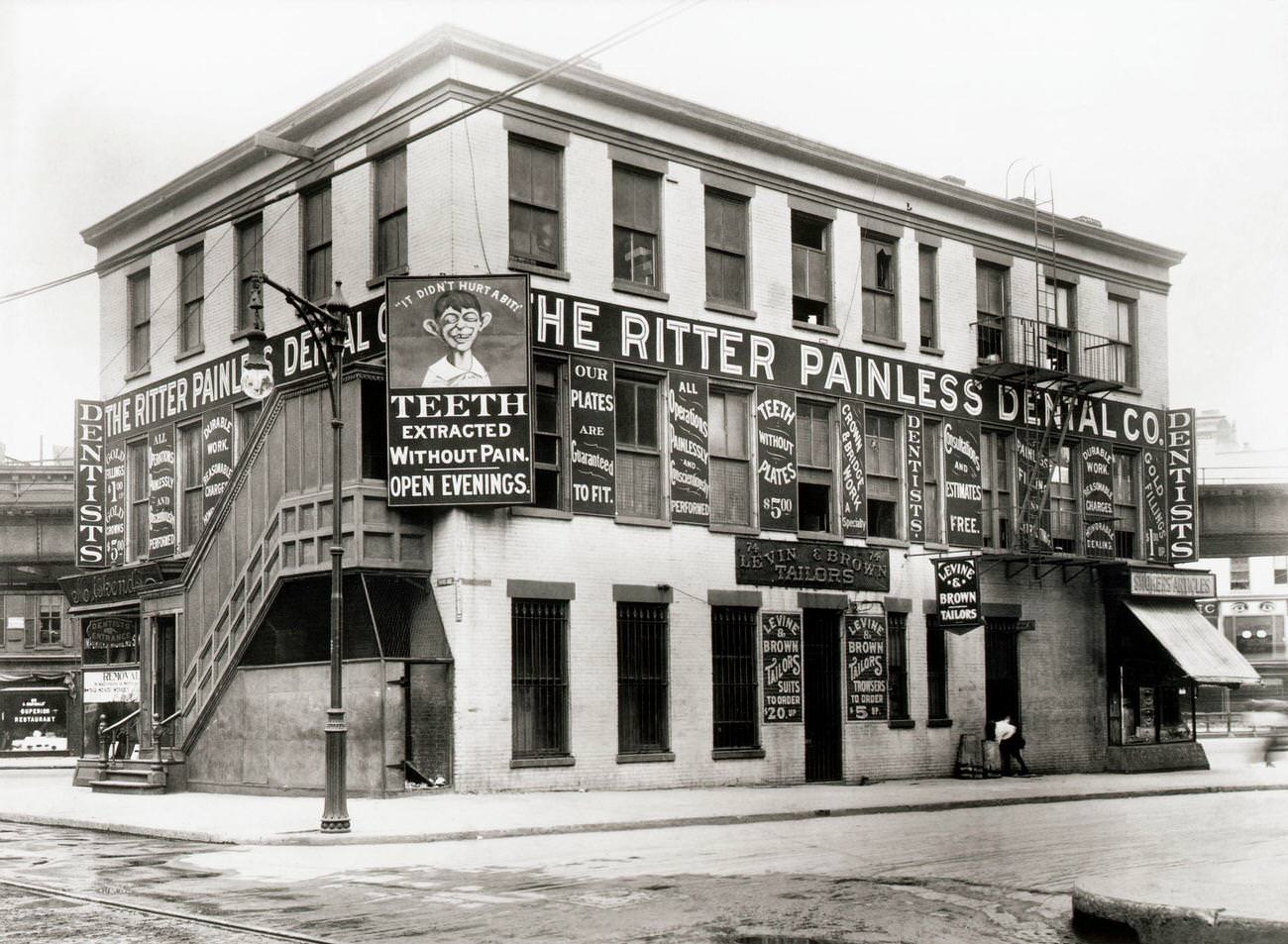 Ritter Painless Dental Offices In Brooklyn, 1890