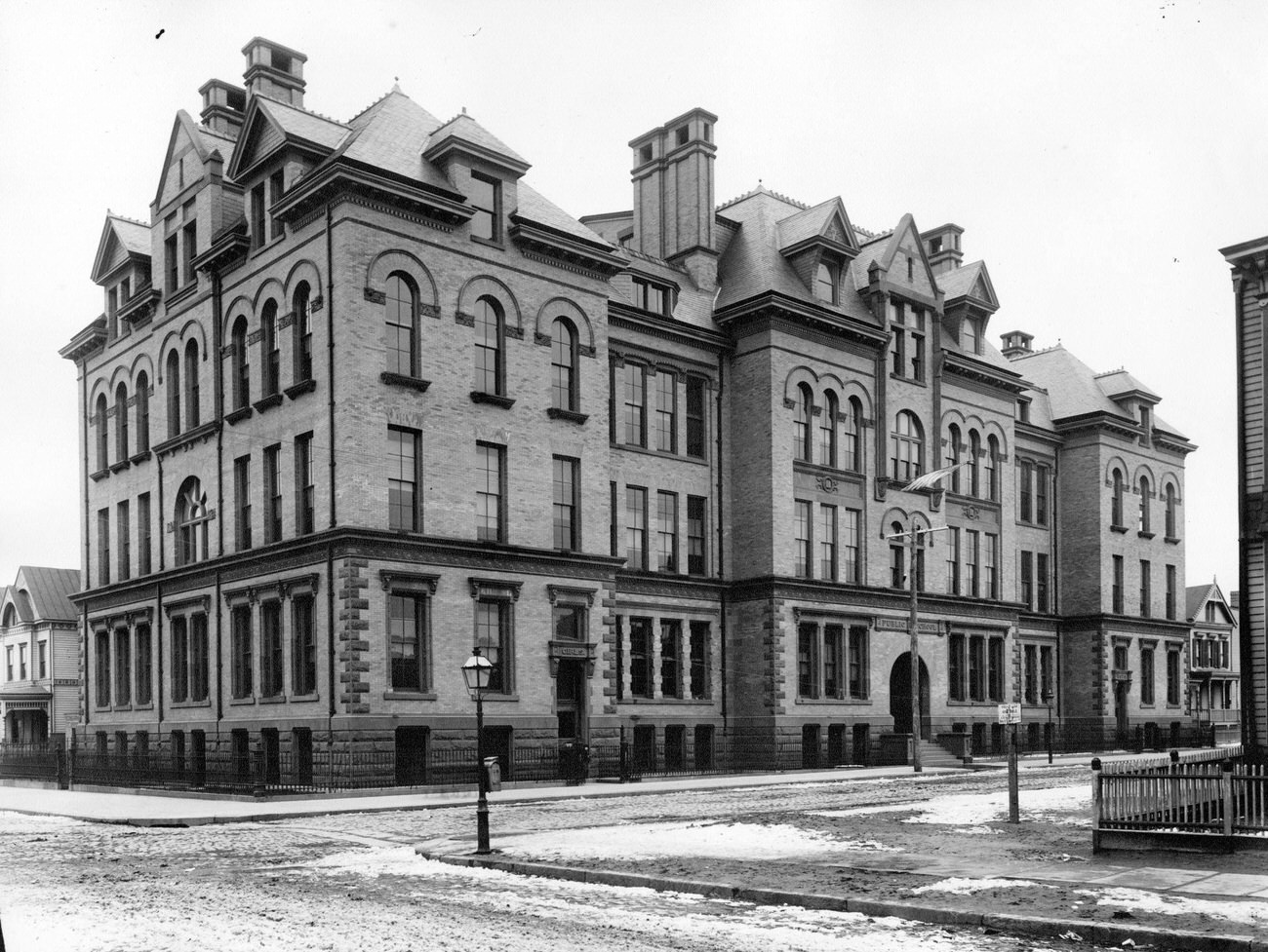 Public School 108 On Linwood Street, Brooklyn, 1895