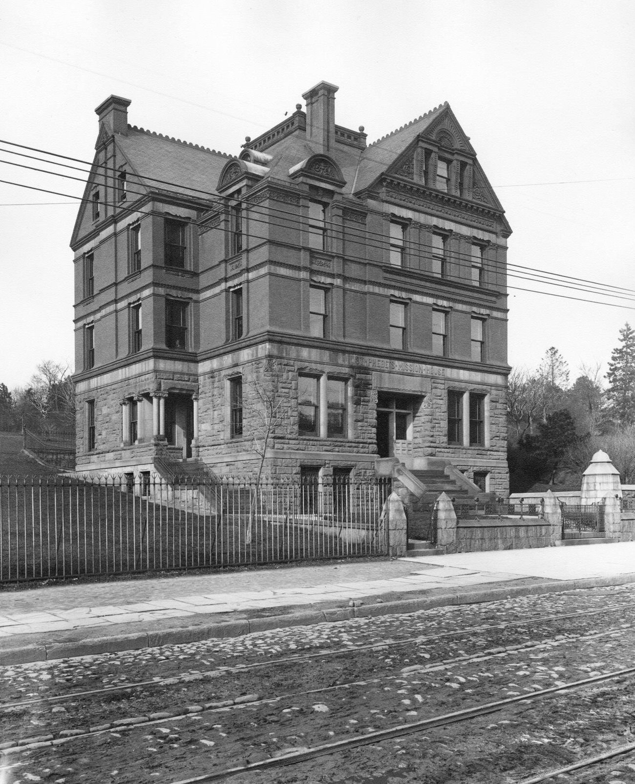 St Phebe'S Mission House On 125 Dekalb Avenue, Brooklyn, 1895