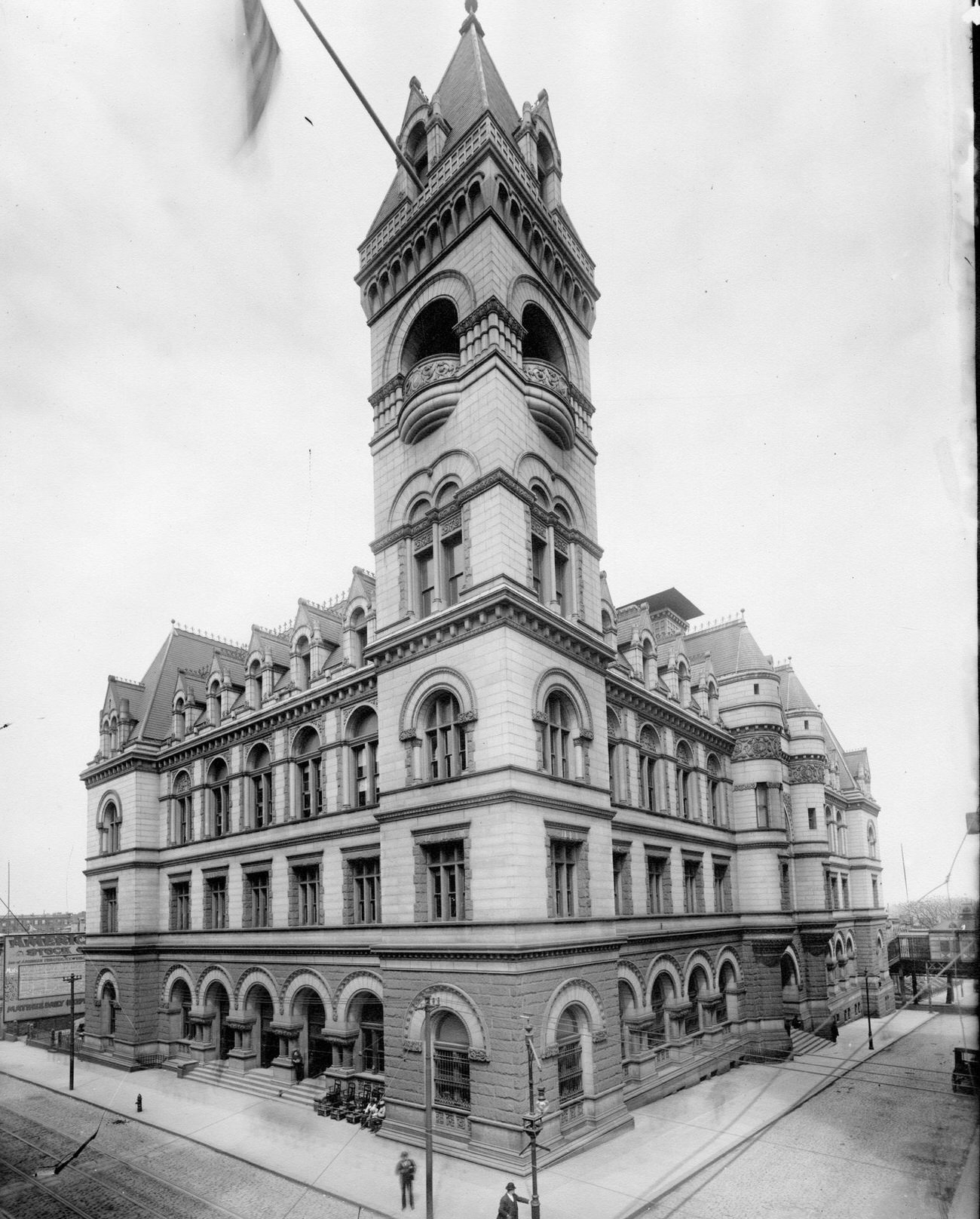 United States Post Office Main Building In Brooklyn Heights, Brooklyn, 1895