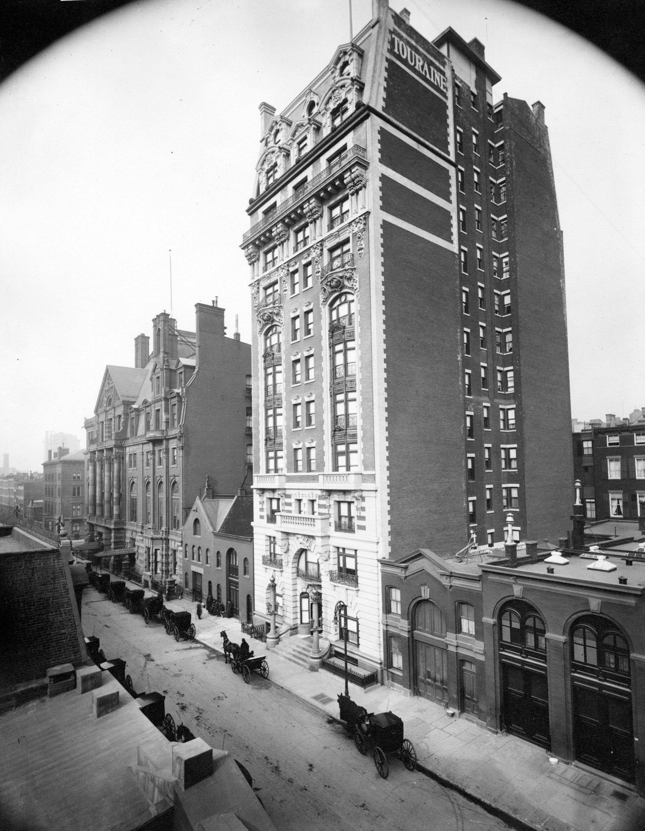 Touraine Hotel On 21 Clinton Street, Brooklyn, 1895