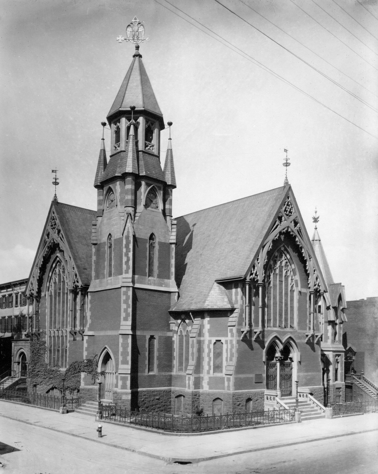 Bedford Reform Church On Bedford Avenue And Madison Street, Brooklyn, 1895