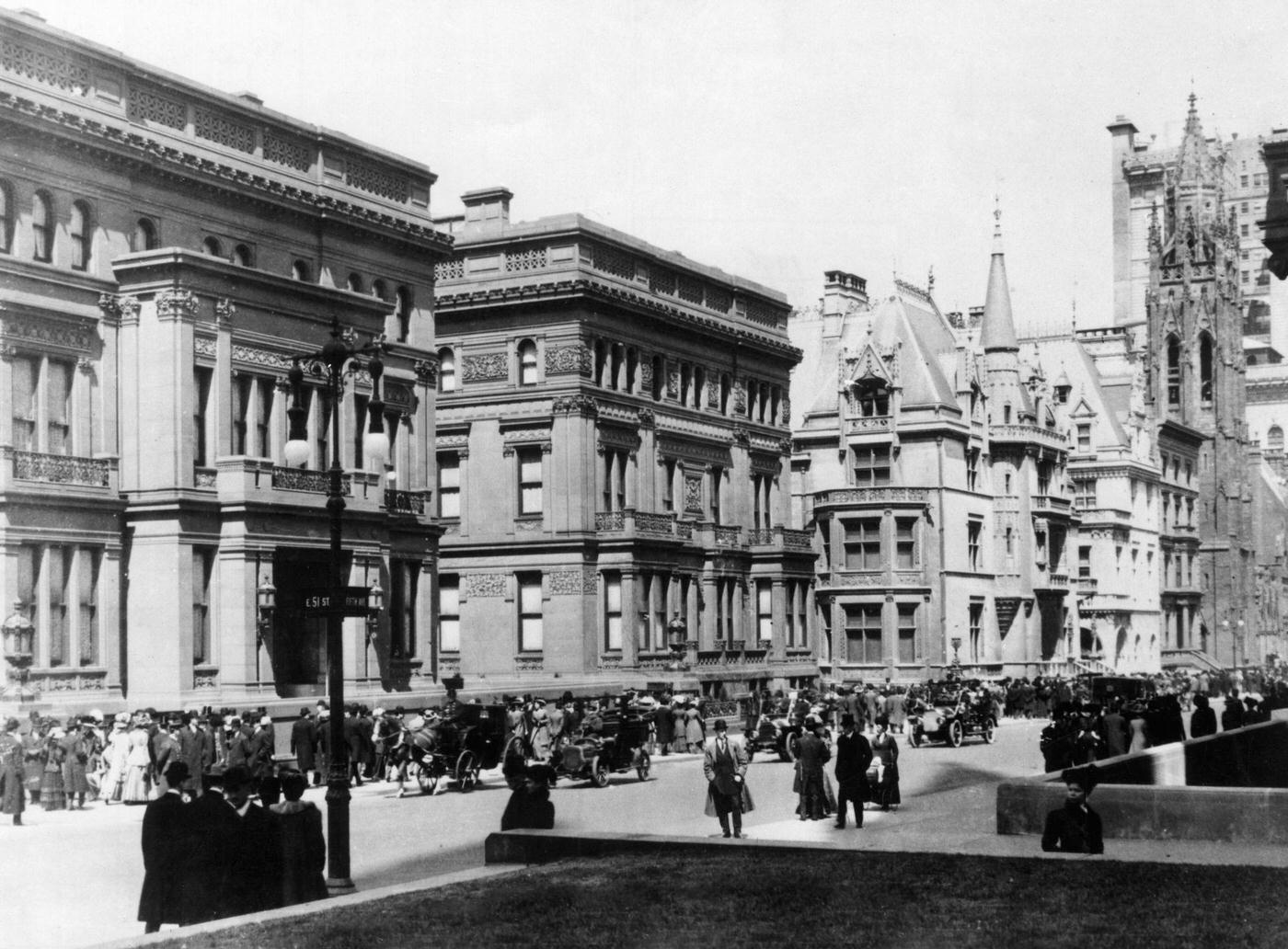 Vanderbilt Mansion On Fifth Avenue, 1900S