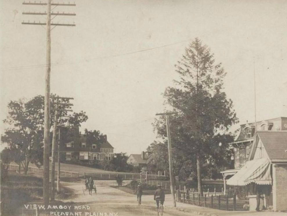 View Of Amboy Road In Pleasant Plains, Staten Island, 1907.