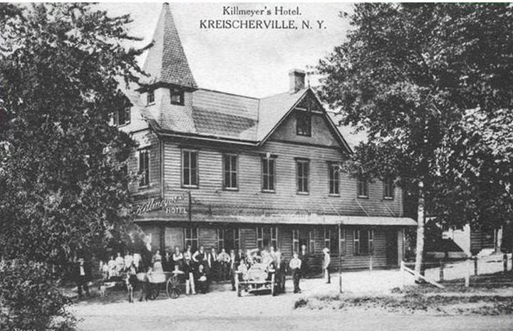 Killmeyer'S, A Historical German Restaurant And The Oldest Bar On Staten Island, 1909.