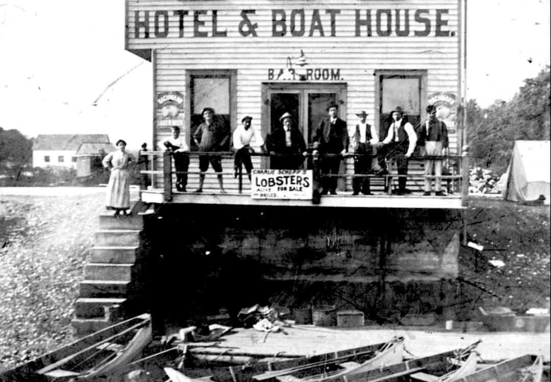 Schopp'S Hotel And Boat House Existed In The Lemon Creek Area In The Early 1900S; Owner Was Charles Schopp Jr.