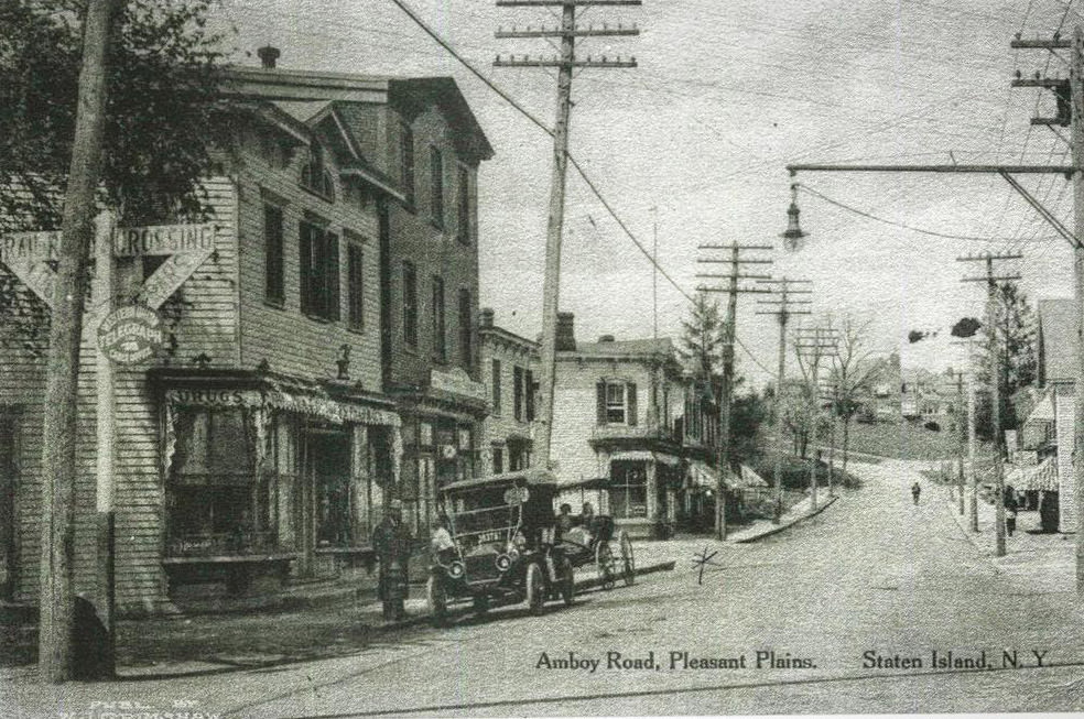 Amboy Road And Station Avenue, Pleasant Plains At The Turn Of The Century, 1900S