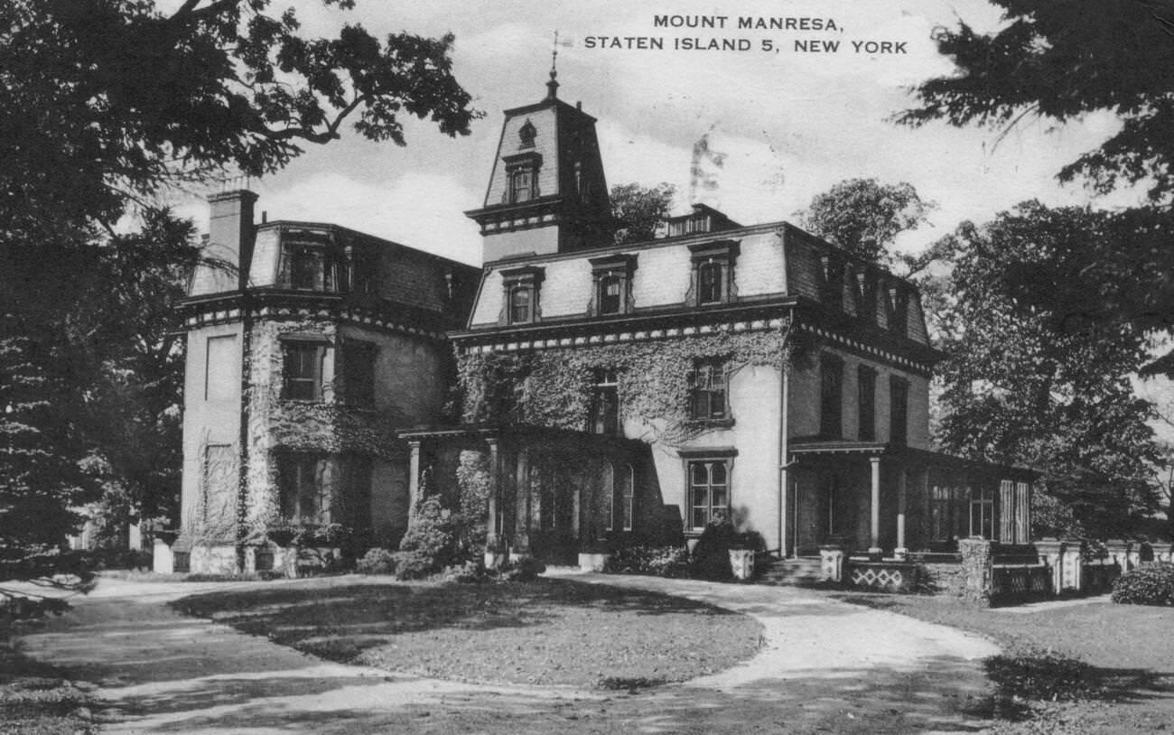 Mount Manresa, The Oldest Retreat In America, Located On Staten Island, 1900S.