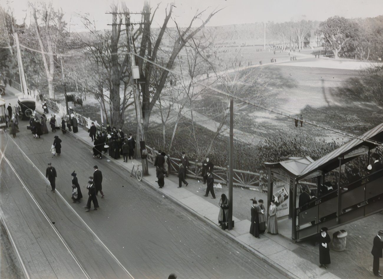 Broadway And 242Nd Street At Van Cortlandt Park, Circa 1905.